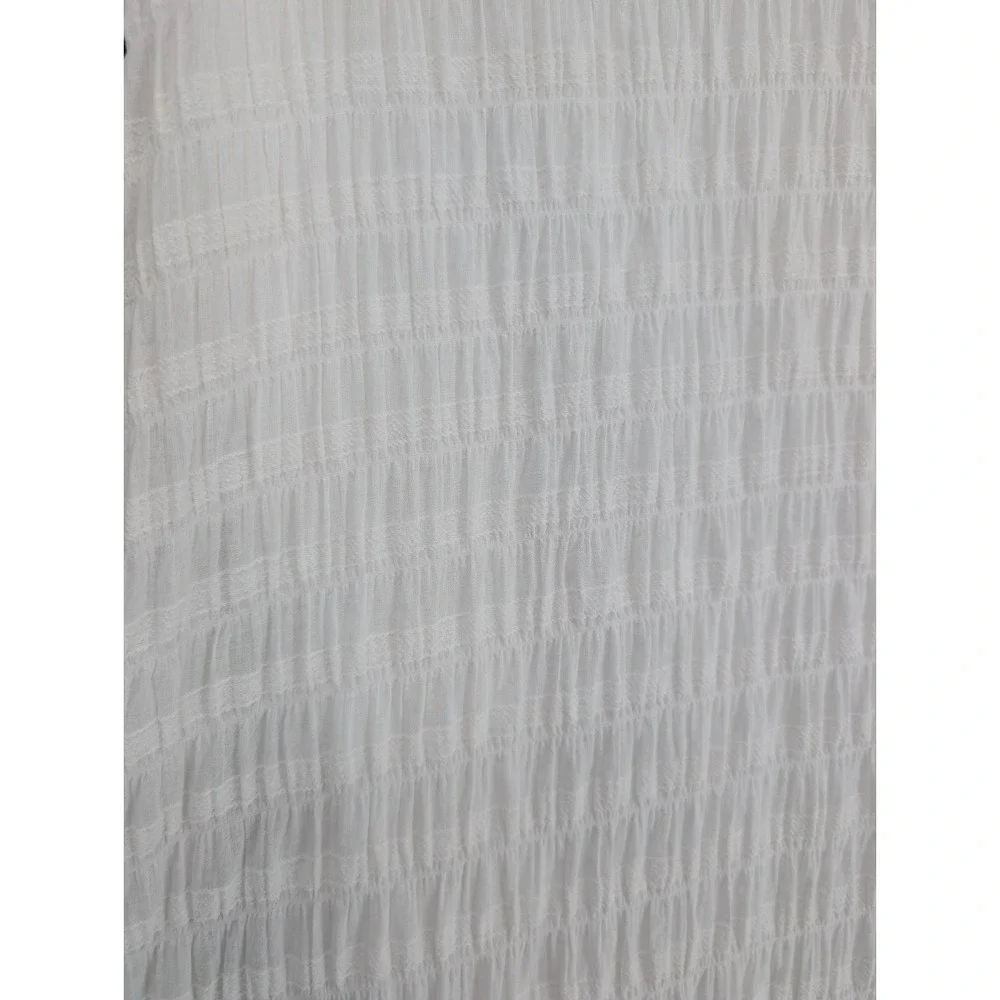 Vineyard‎ Vines St Barths Tassel Stretch White Cotton Dress Preppy Coastal Large
